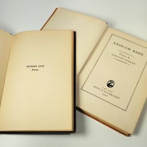 Dorothy Parker 1920's-1930's Books